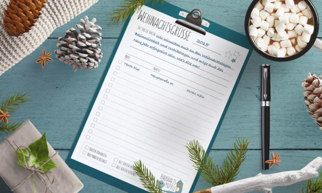 Weihnachts-Grüße Organisieren (Download)